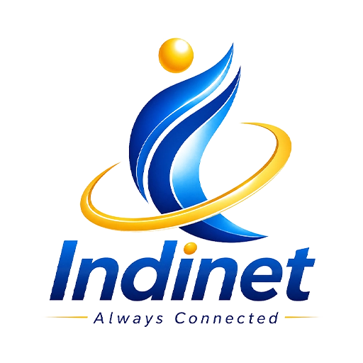 Indinet Broadband Official Logo